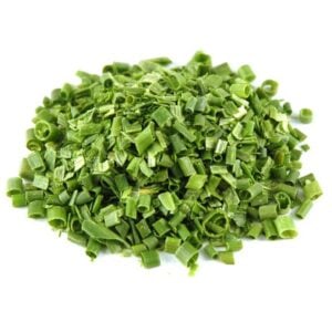 sulfur free dehydrated green onion cuts 3-5 mm detail