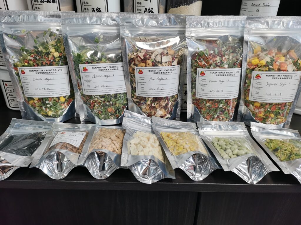 bulk dehydrated vegetables supplier packaging and export
