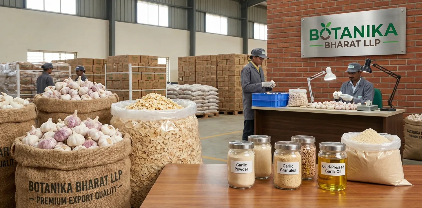 bulk dehydrated garlic flakes supplier packaging