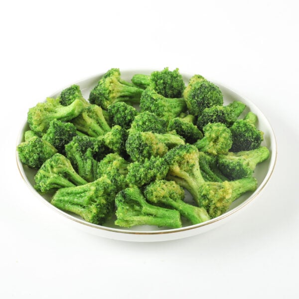 vacuum fried broccoli sample testing for snack brands and bulk importers